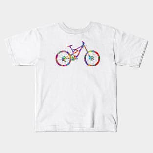 Downhill mountain bike Kids T-Shirt